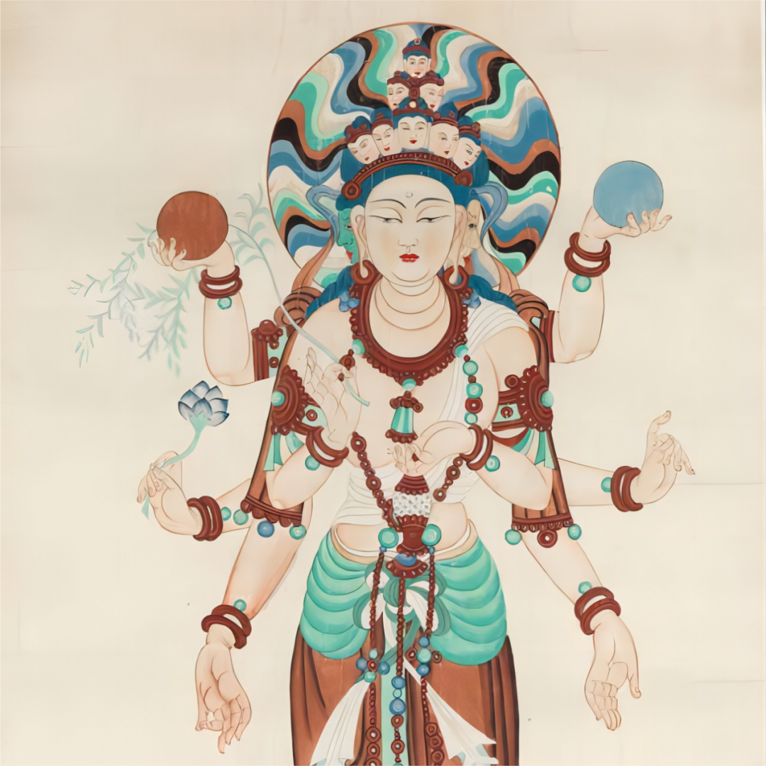 敦煌父女 | 为春晚《年锦》手绘纹样,93岁高龄的常沙娜,被誉为"永远的