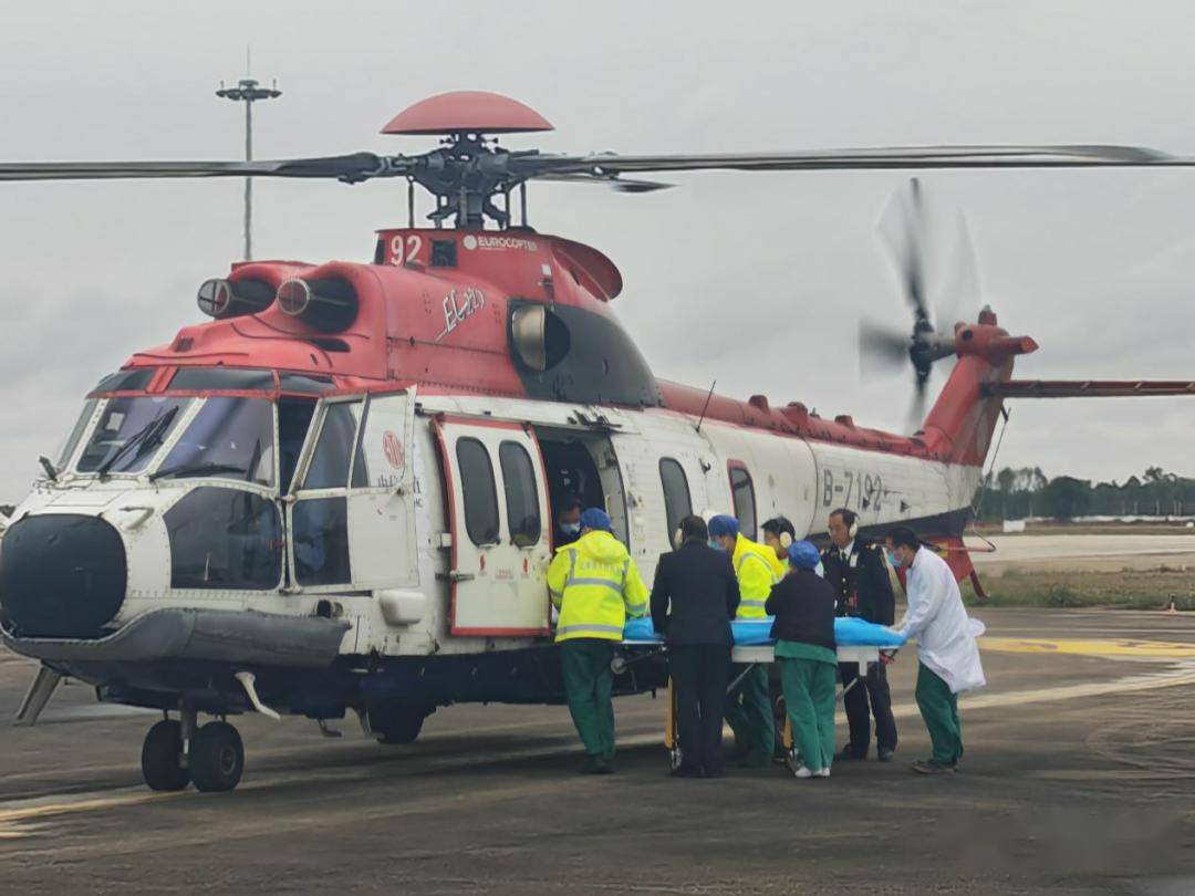 会员之声 | 北海机场连续保障医疗救援飞行任务_单位_直升机_病人