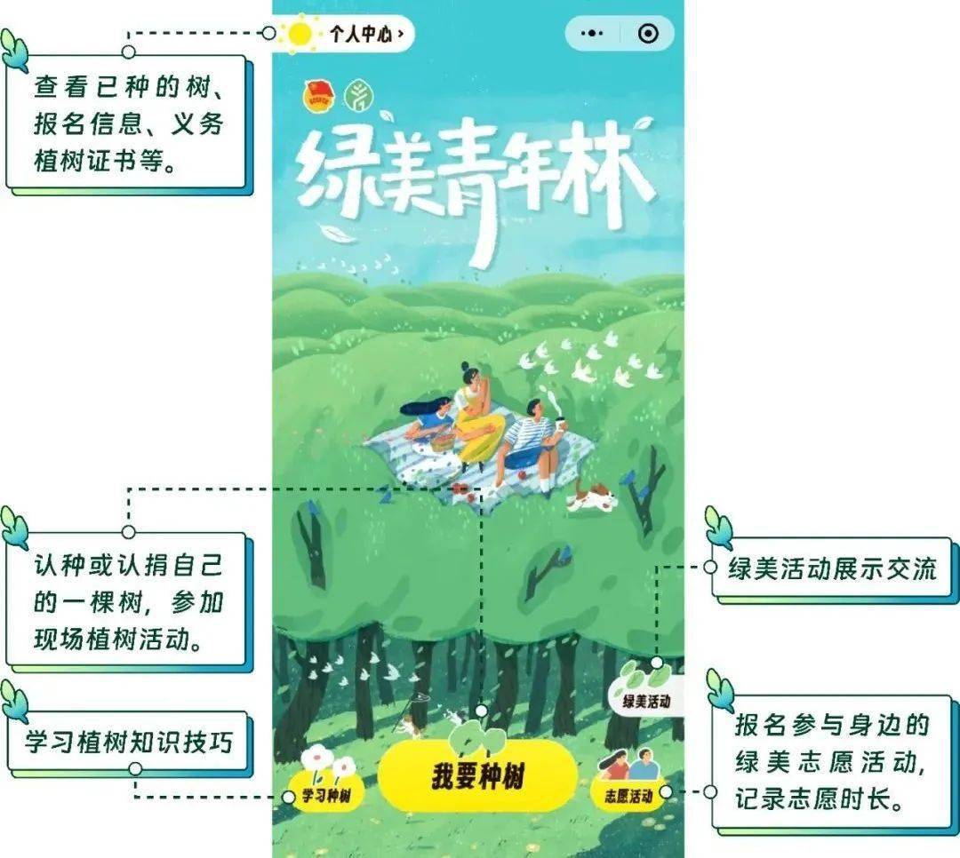 青们,新兴县"青年林""红领巾林"等上线啦!