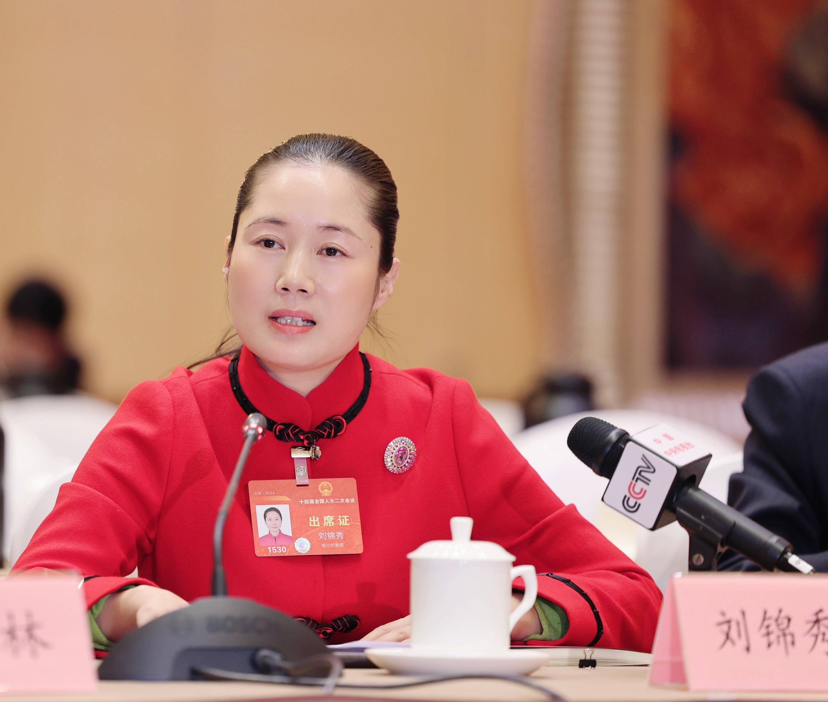全国人大代表刘锦秀谈妇女节首先要爱自己社会为女性