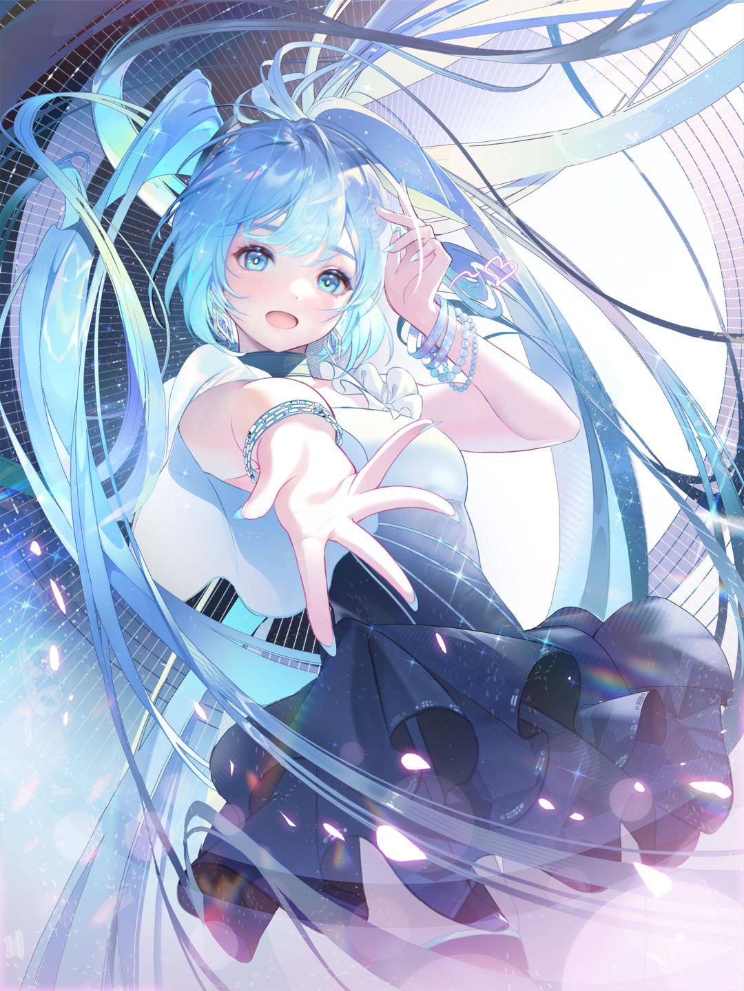 朗朗晴天初音未来图片