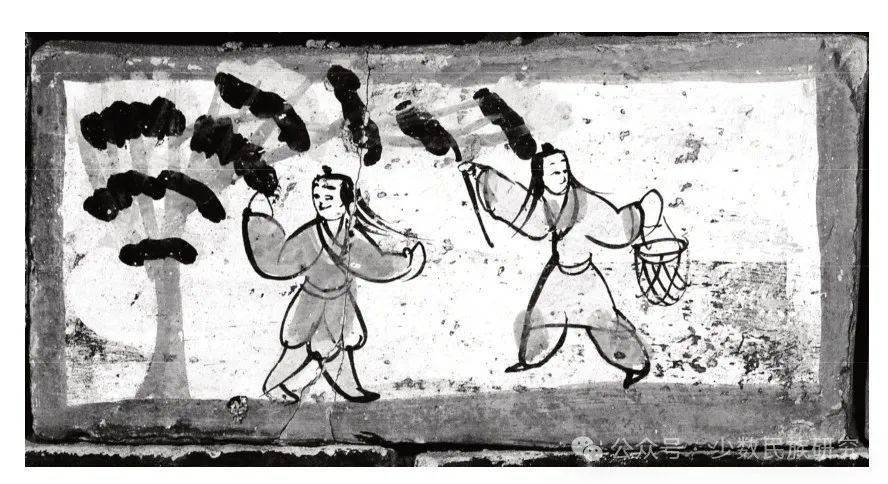 民族学考研:景泰县姜窝子沟岩画中的人物图像,应为羌人图像,而且应该