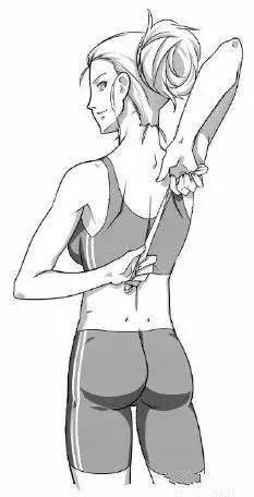 身体不舒服,这样拉筋,瞬间赶走各种不适!_左手_右手_动作