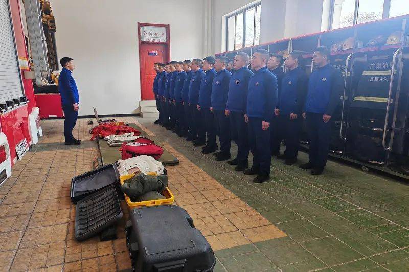 定西支队2024年度第一批政府专职消防员轮训工作扎实开展