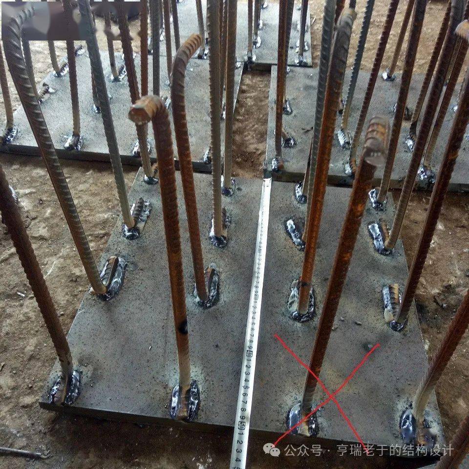 当锚筋直径不大于20mm时宜采用压力埋弧焊;当锚筋直径大于20mm时宜