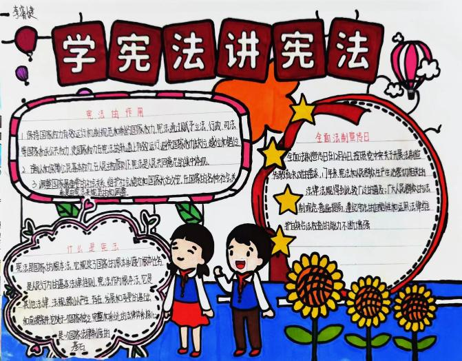 一张张构图新颖,内容充实,色彩斑斓的手抄报,生动形象地展示了同学们