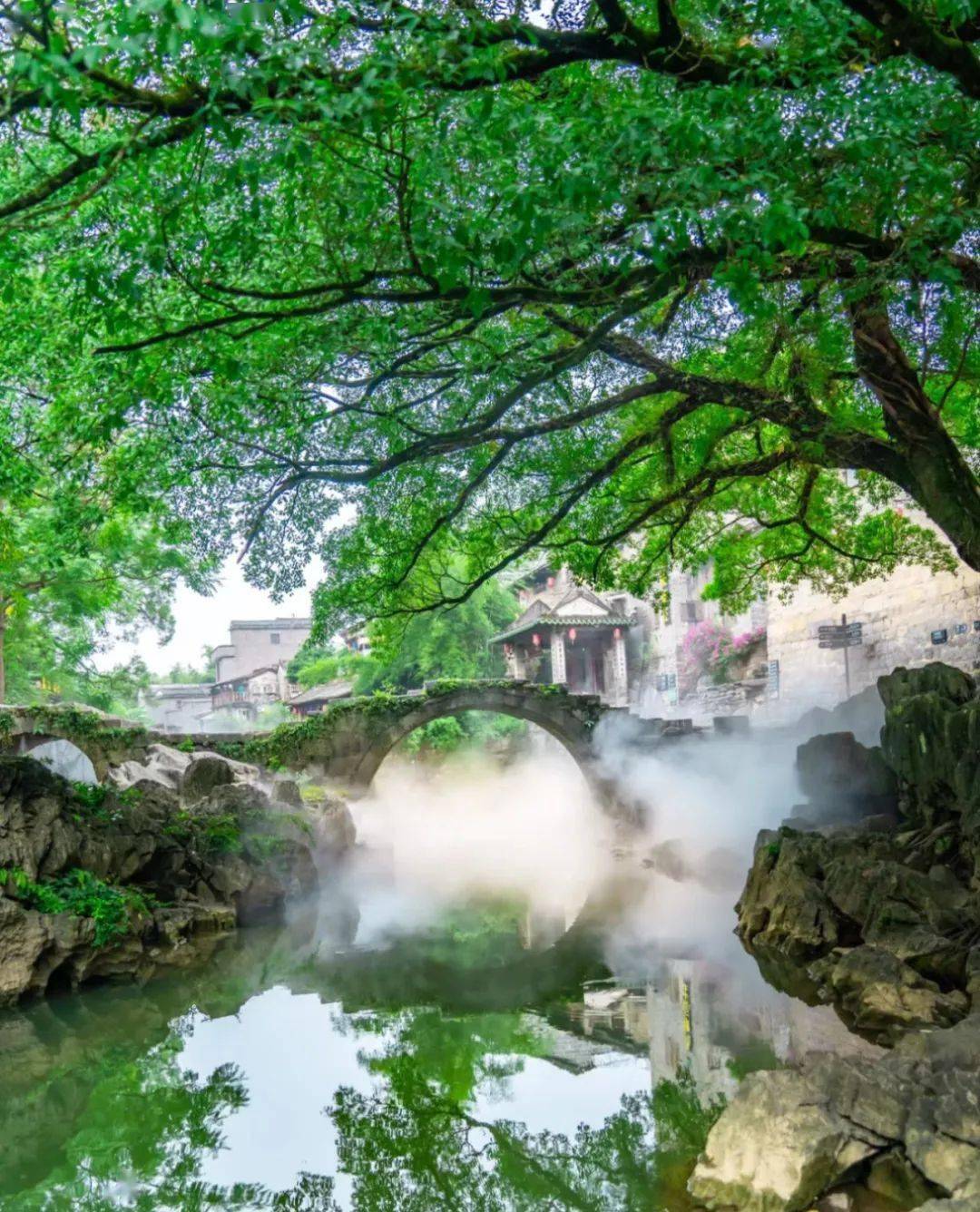 贺州黄姚古镇风景图片