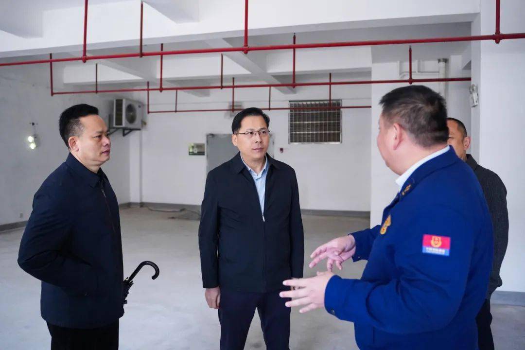 保障安全规范秩序高效建设漳州高新区领导调研推进重点工作