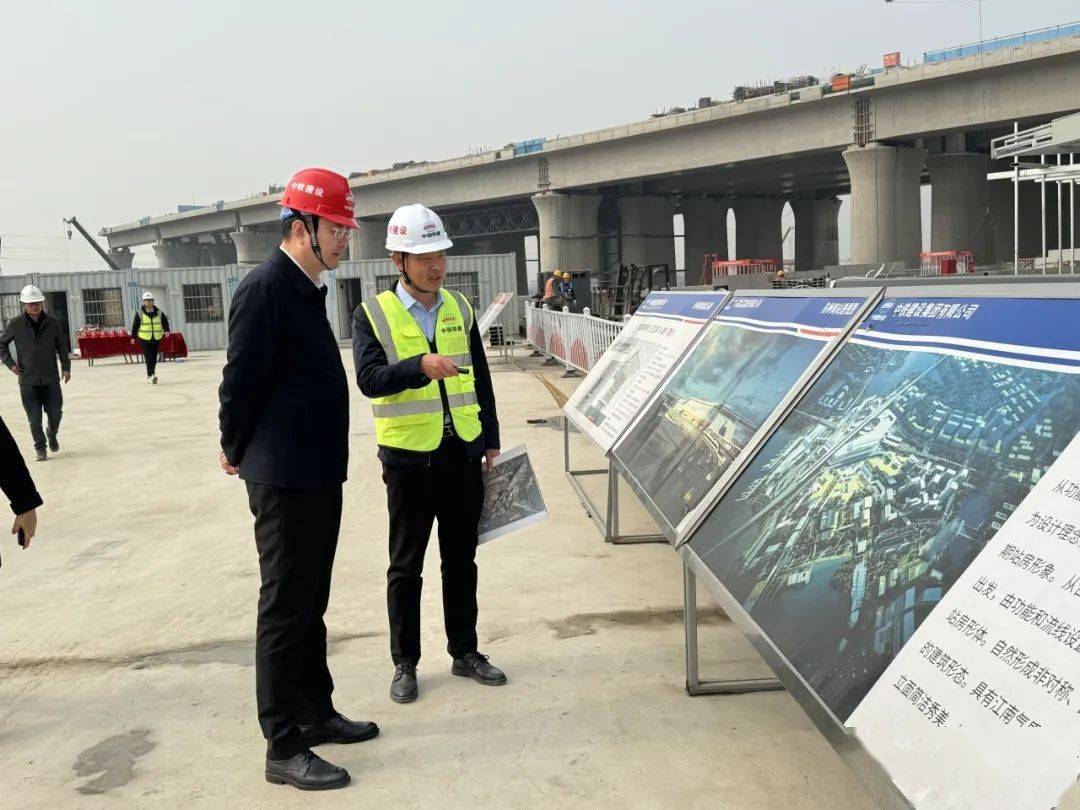 焦亚飞局长调研苏州南站建设进展