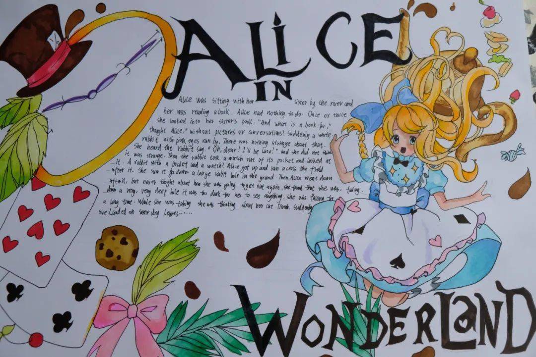 九年级英语手抄报的内容是对知识的整理,包括单词,词组,从句,时态等多