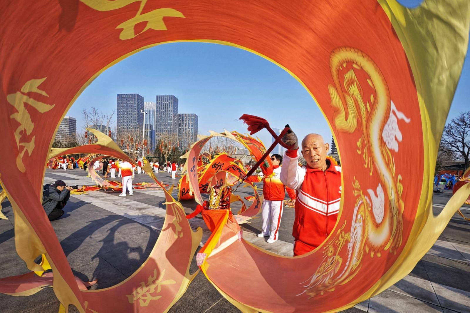 二月二龙抬头舞龙大会庆欢腾