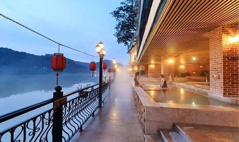 广州从化毅华温泉酒店私家温泉公共温泉双享受赠送自助晚餐或无花果鸡