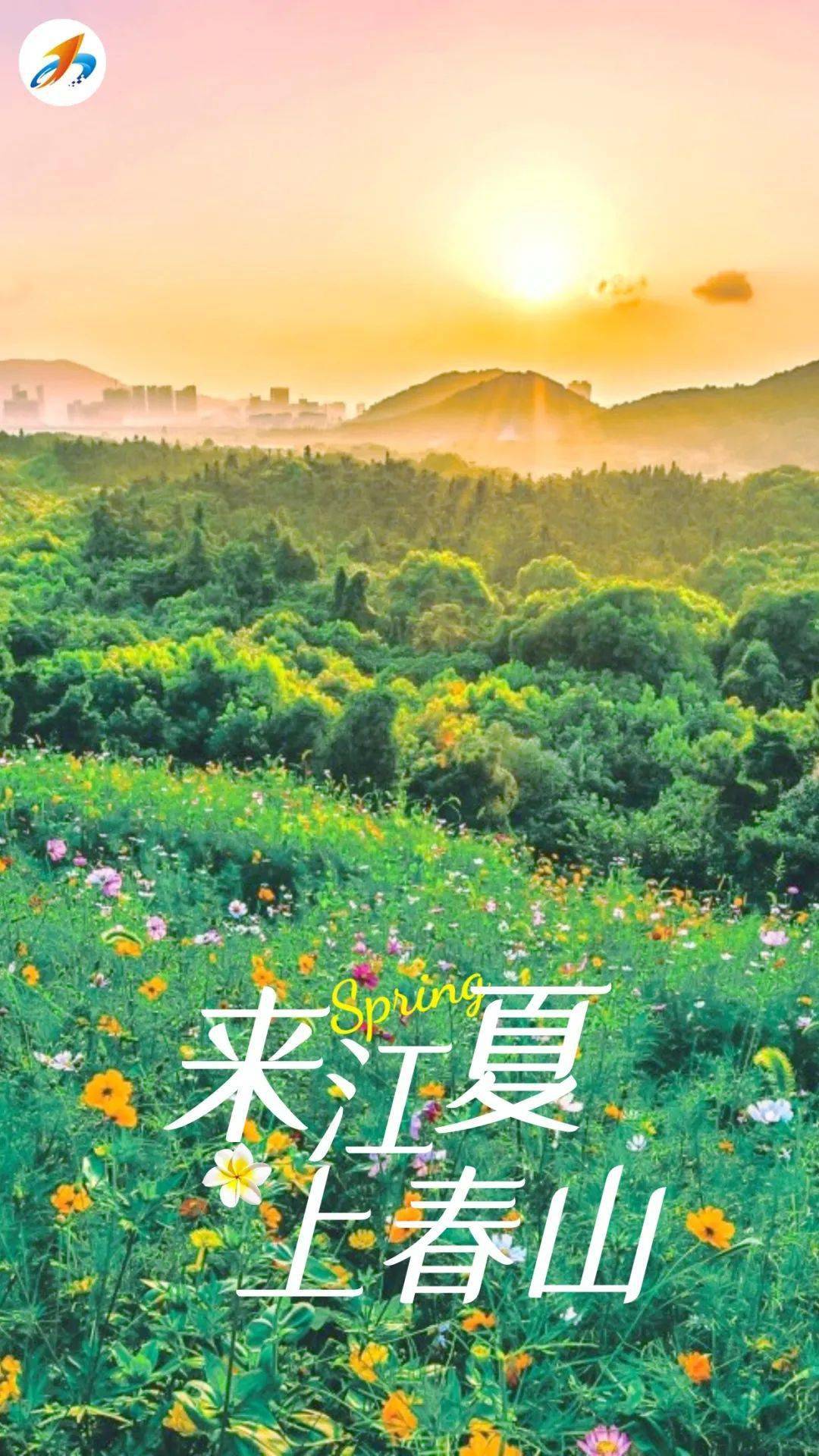 送门票来江夏上春山