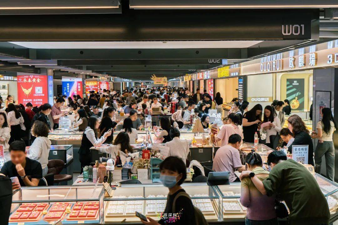 真·深圳特产!金价"狂飙"!水贝扫货地图来了_珠宝_黄金_大厦