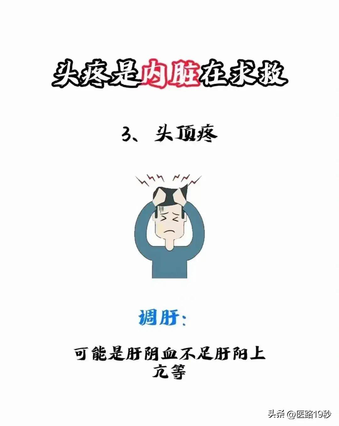 头疼可能是内脏在求救不同部位的头疼暗示了什么
