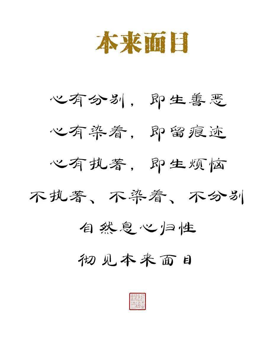 今日观自在本来面目