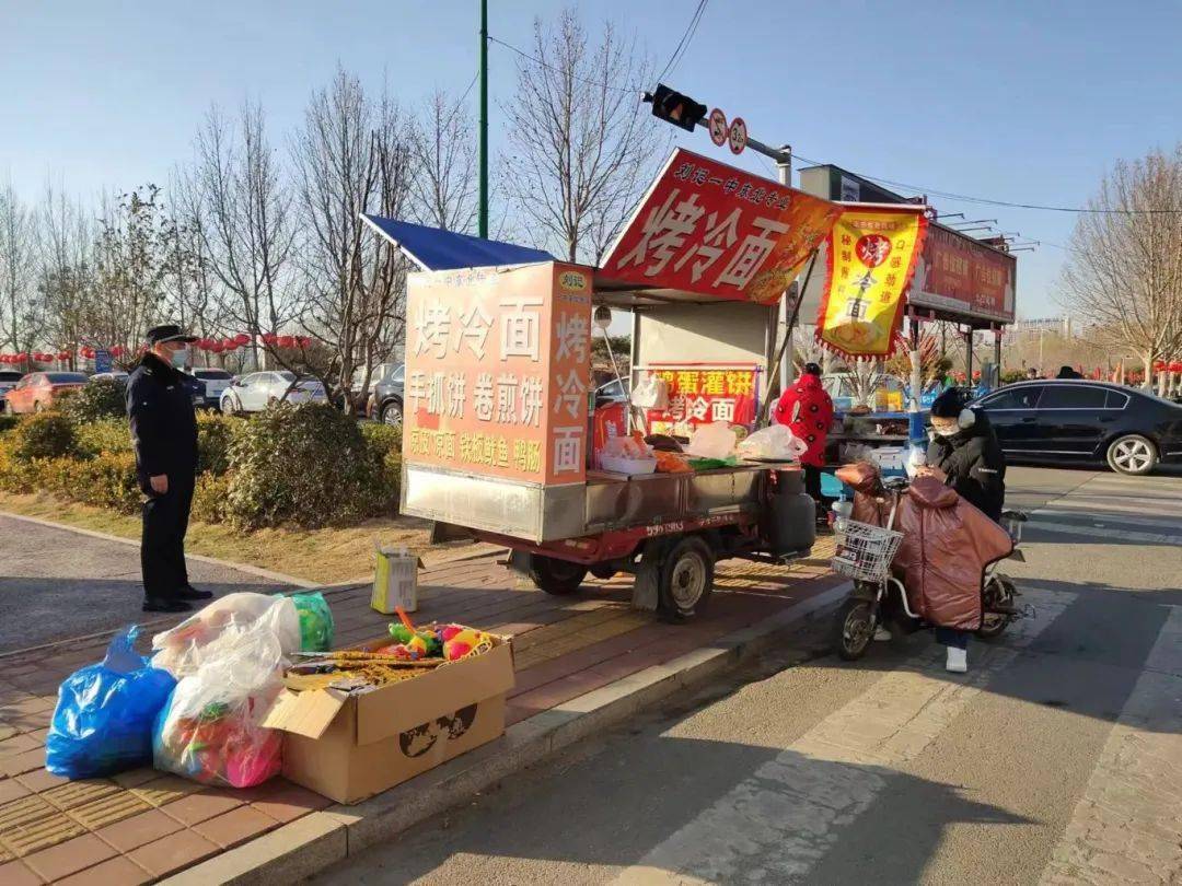 流动小摊照片图片