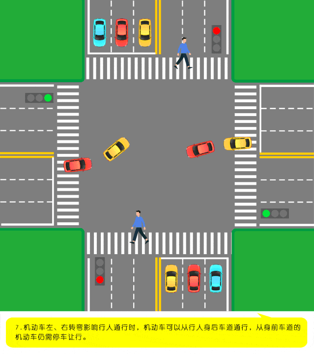 今天您礼让了吗?_行人_斑马线_路口