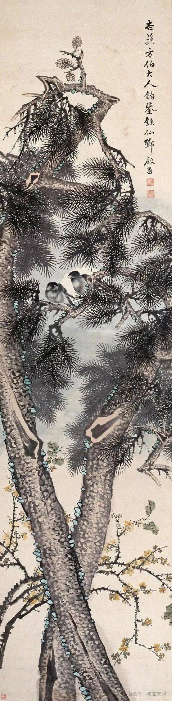 名品视界邓启昌国画作品欣赏