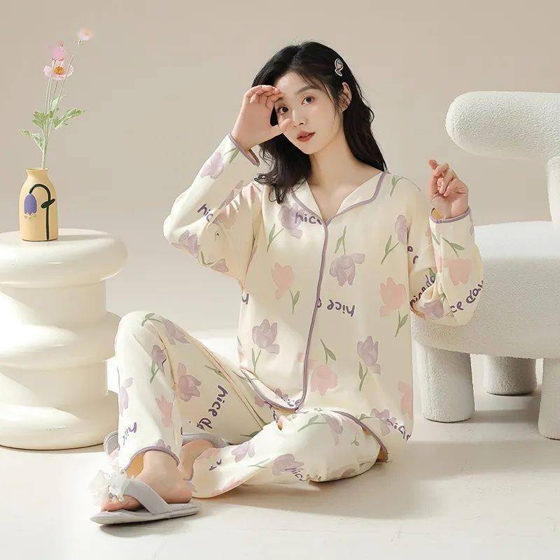 69元套春天穿这套家居服好看显瘦舒服到飞起