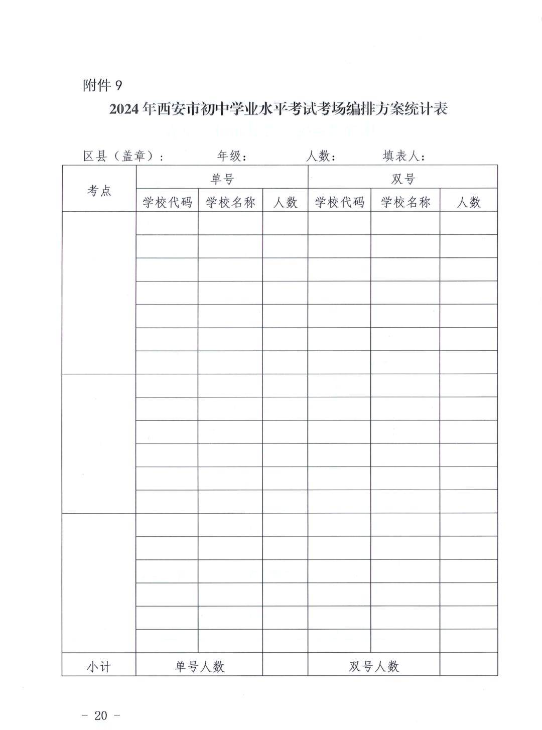 2024西安中考报名时间确定