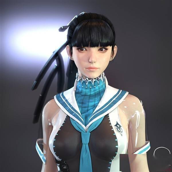 星刃女主角3d模型曝光美女形象太真实了