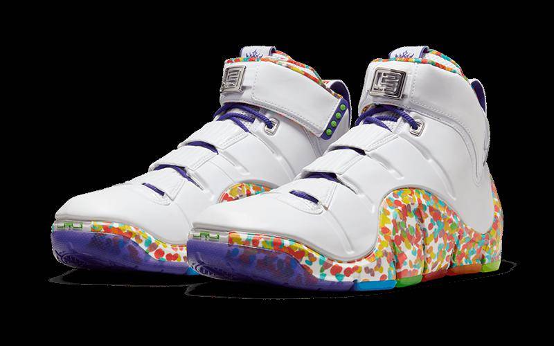『 发售 | nike lebron iv fruity pebbles 』_勒布朗·詹姆斯_微信