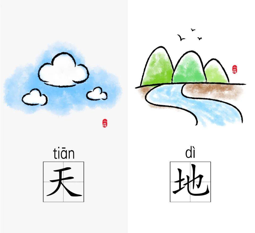 给幼儿园小朋友的反义词图鉴