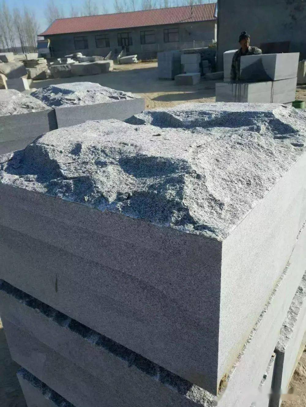 什么是蘑菇石?_石材_加工_效果