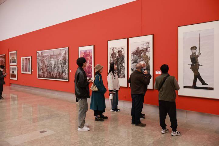 以叙事中国为时空坐标200多位版画家的300余件作品集聚杭州