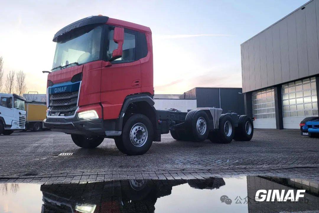 全新daf驾驶室还是液压悬挂 荷兰新款ginaf卡车开始交付客户_搜狐汽车