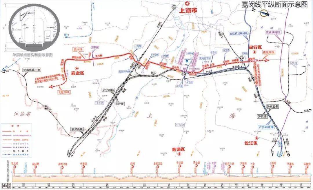 苏锡常城际铁路太仓先导段线路全长10.