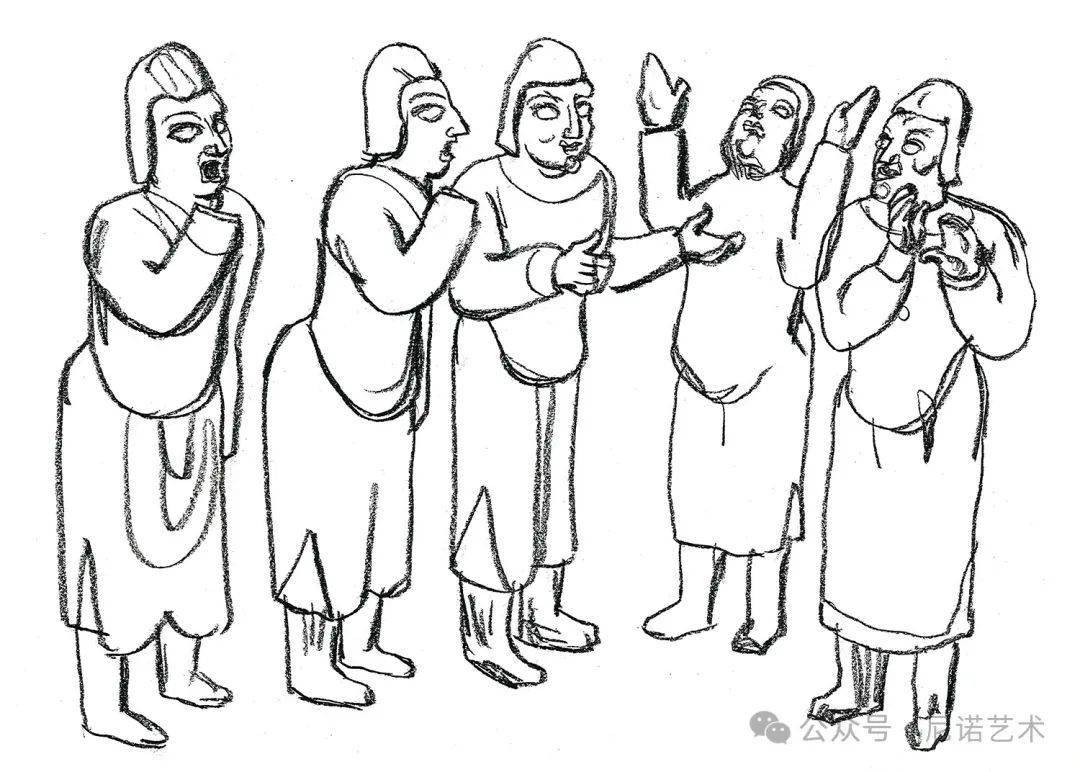 太原)开营仪式day2 博物馆写生(4月13日)上午:太原北齐壁画博物馆下午