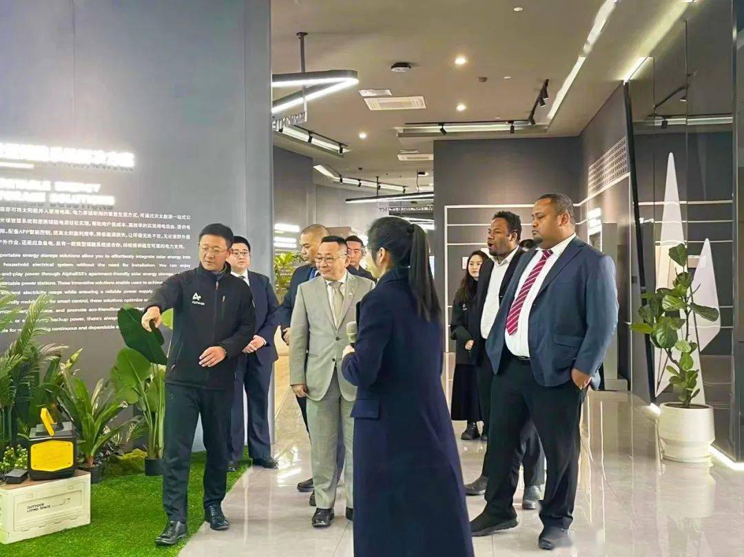 瓦努阿图共和国驻华大使和密克罗尼西亚联邦驻华大使访问沃太能源