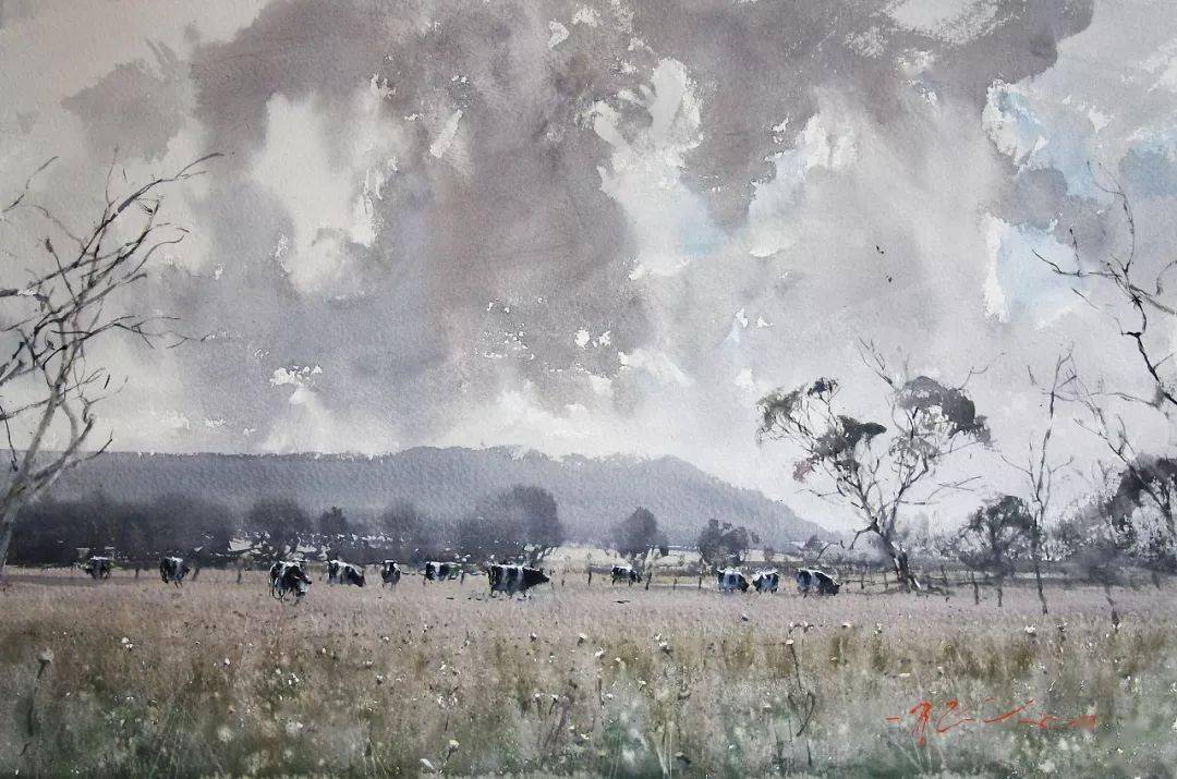 被誉为当代最杰出的水彩画家约瑟夫,百幅高清作品赏析!