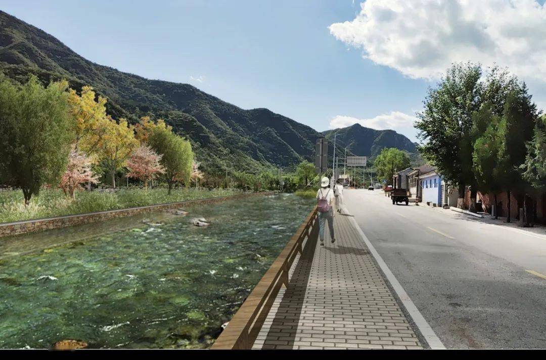 门头沟区发布109国道沿线及永定河周边景观提升规划