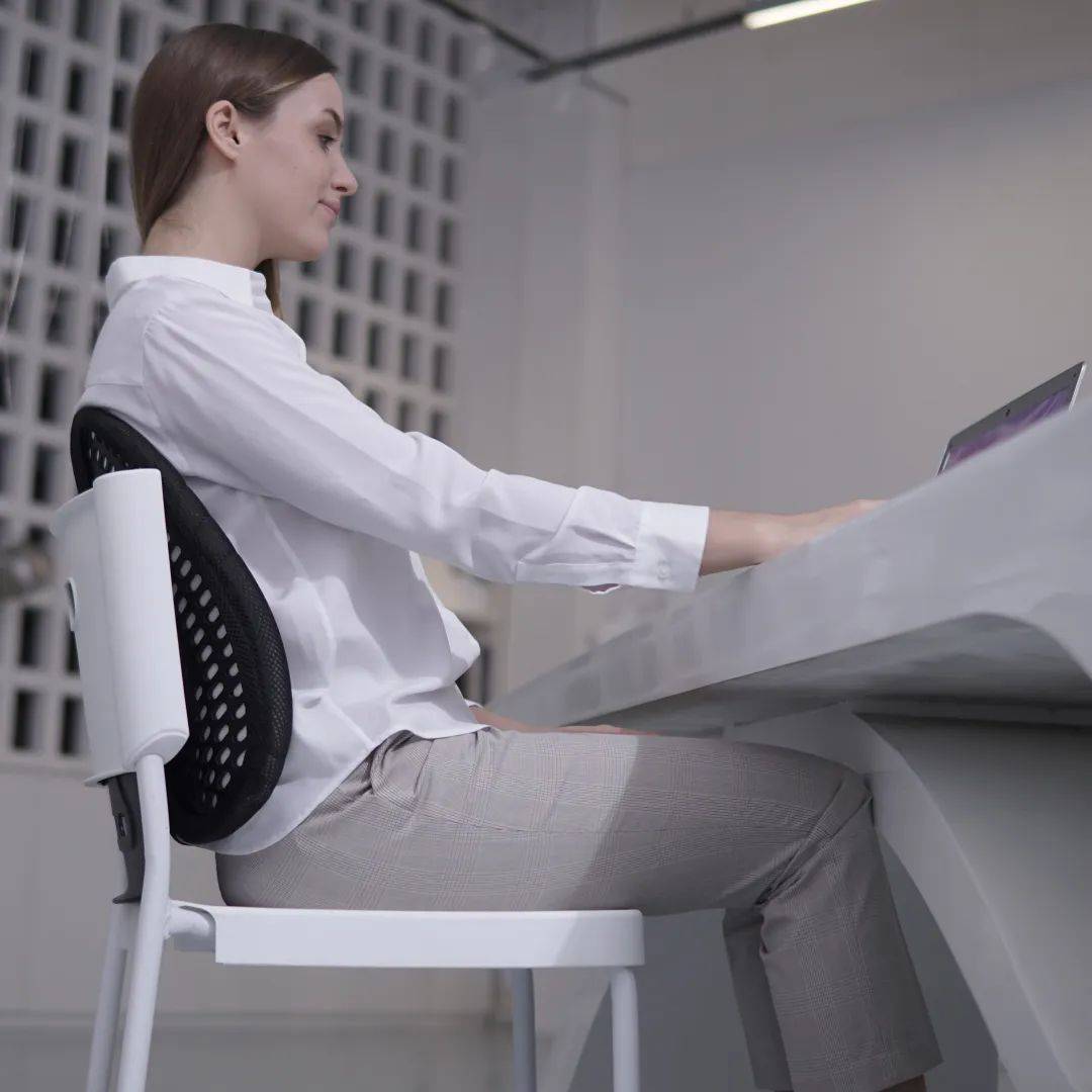 你的腰部靠山麦塔奇人体工学双背腰靠呵护腰椎久坐不累