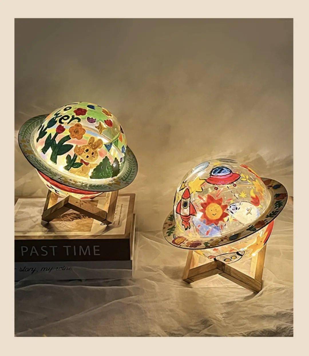 diy手绘星球灯 ,一起发挥想象力吧