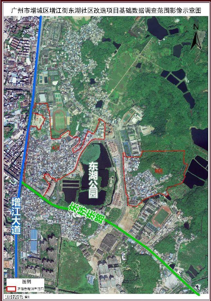这里是增江街传统的高密度居民区,几乎把体育馆后到东湖公园的自建房