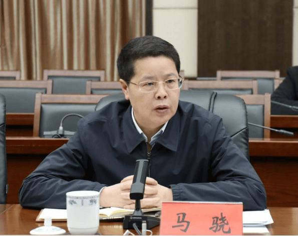 马骁一边听,一边记,认真为经营主体解读有关政策,鼓励经营主体要创新