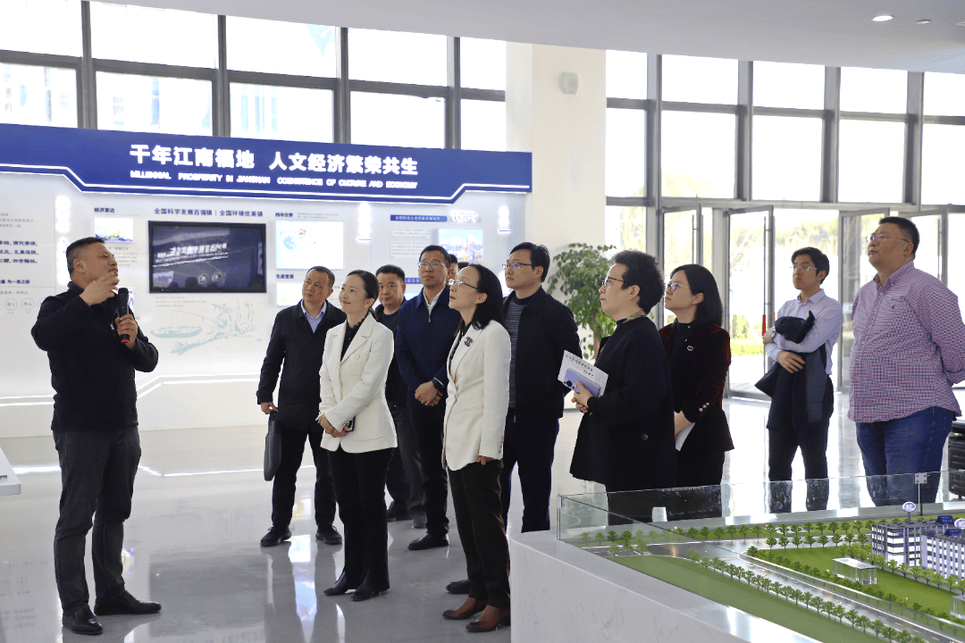 苏州高新区来我镇考察调研