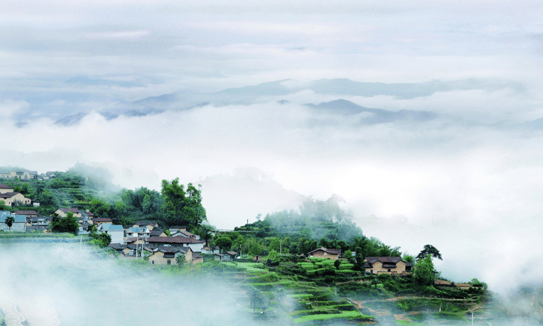 春游丽水烟雨入遂昌江南美景看浙丽