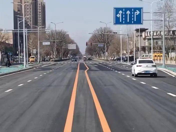 昌平这处回迁房配套路通车
