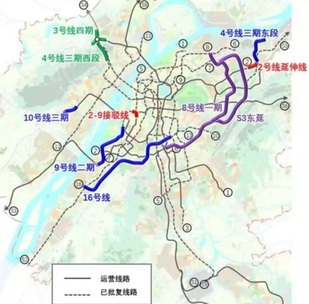 刚刚南京第三期地铁规划上报这些线路会被砍