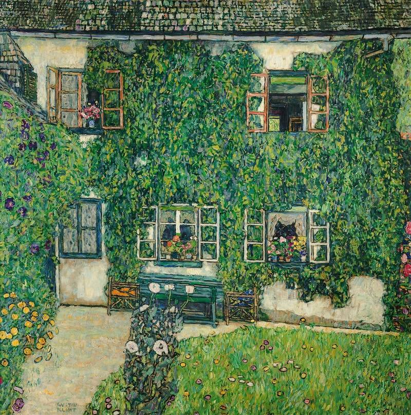 一见的克里姆特风景画:奢华,绚丽,以及神秘_展览_艺术_艾米莉·弗洛格