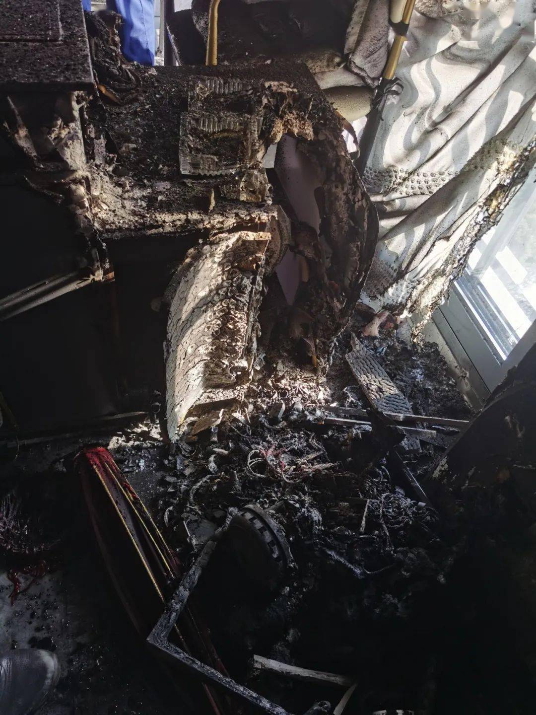 梅州一夫妻回家惊呆客厅烧得一片狼藉猫咪死亡火场真凶竟是