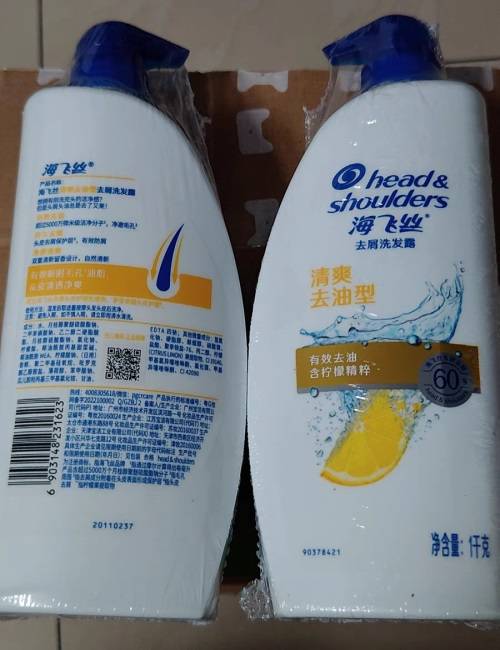 3:飘柔洗发水飘柔洗发水已经收到,外包装完好无损,洗了一下头发,是