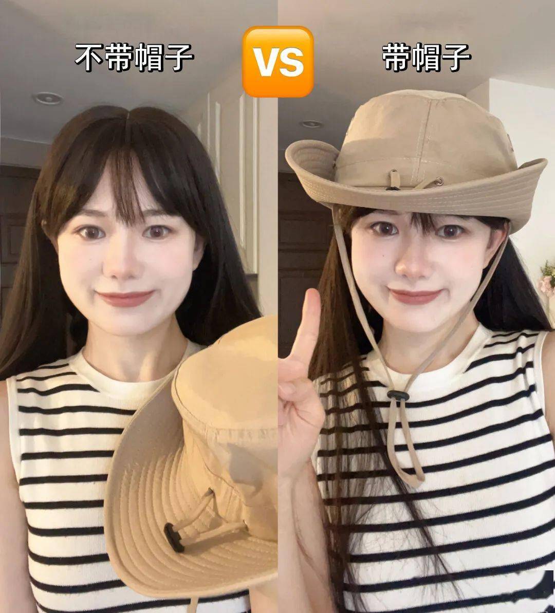 一顶帽子拯救一张脸颜值超高的防晒帽百搭显脸小时髦度猛up