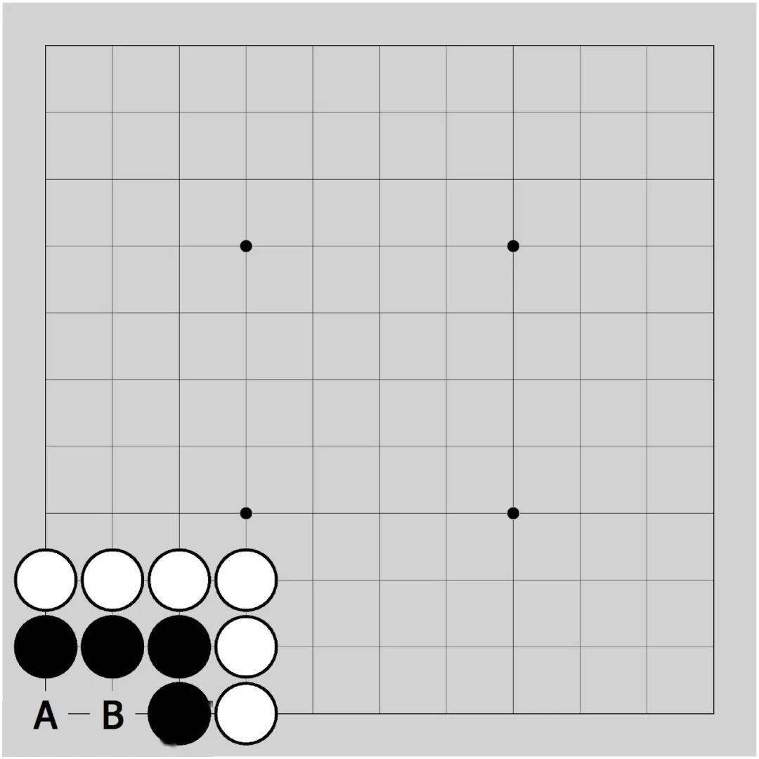 围棋中的死活常形【收藏】_黑棋_形状_死棋