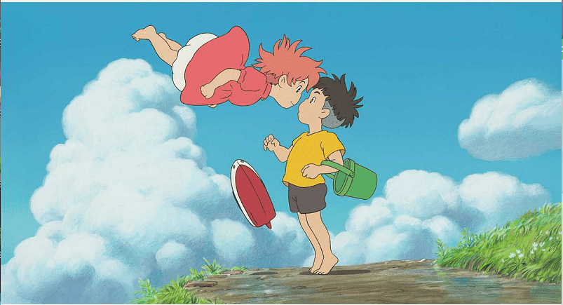 《悬崖上的金鱼姬》剧照宫崎骏说:"《你想活出怎样的人生》(小说)并没